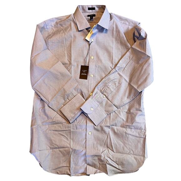 J. Crew Ludlow Slim Fit Light Blue Men's Button Down.  Size 17 - Picture 1 of 7